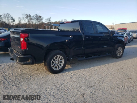 2019 Chevrolet Silverado 1500 RST with VIN 1GCRYEED1KZ351071, listed as a Copart auction lot 82500904 with 24,936 mi miles and Salvage Title. Bid and sale history available at DreamBid. Image 3.