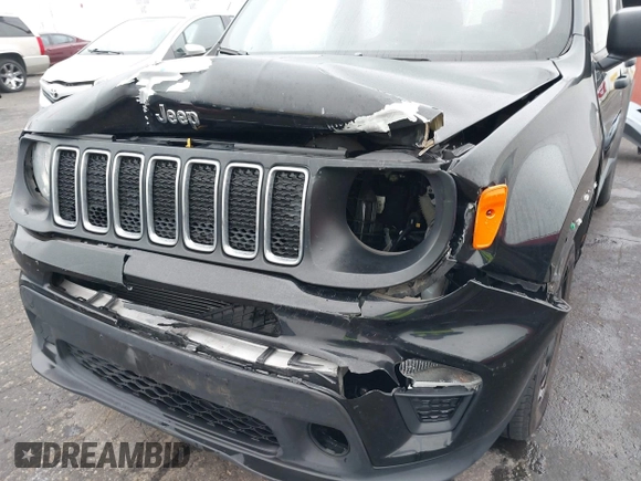 2019 Jeep Renegade Sport with VIN ZACNJAAB7KPK79157, listed as a IAAI auction lot 41355805 with 45,839 mi miles and . Bid and sale history available at DreamBid. Image 6.