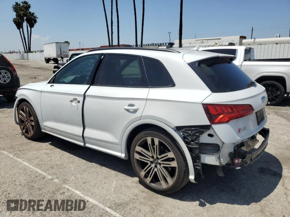 2019 Audi SQ5 Premium Plus with VIN WA1B4AFY4K2065113, listed as a Copart auction lot 54345894 with 32,201 mi miles and Salvage Title. Bid and sale history available at DreamBid. Image 2.