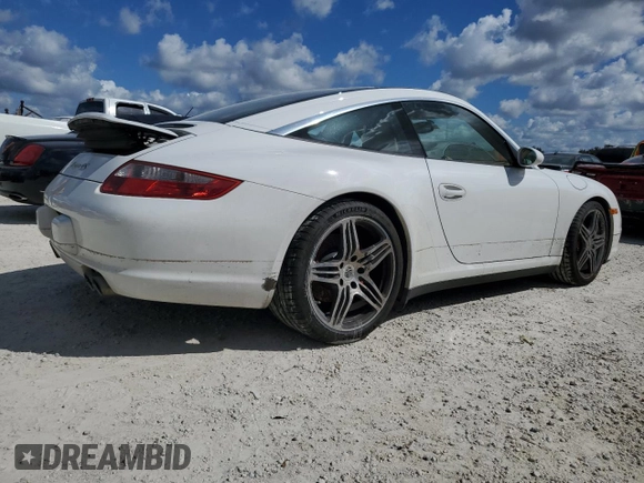 2008 Porsche 911 4S with VIN WP0BB29938S755398, listed as a Copart auction lot 74534604 with Not Provided miles and Salvage Title. Bid and sale history available at carsss.com. Image 3.