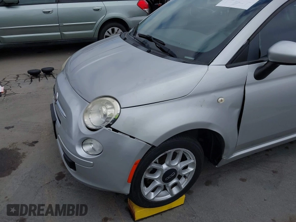 2013 FIAT 500 Pop with VIN 3C3CFFAR6DT633188, listed as a IAAI auction lot 42726262 with 123,811 mi miles and . Bid and sale history available at DreamBid. Image 6.