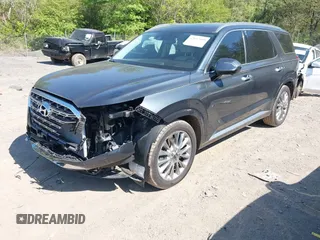 2020 Hyundai Palisade Limited z VIN KM8R54HEXLU034097, wystawiony jako IAAI lot #42052949 z przebiegiem 55 751 mil mil oraz . Historia ofert i sprzedaży dostępna na DreamBid. Obrazek 2.