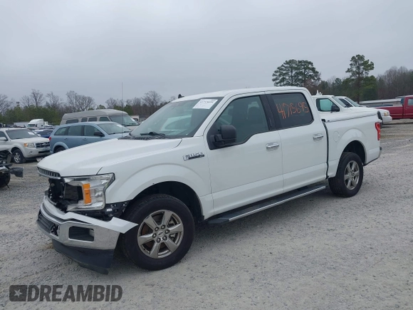 2020 Ford F-150 XL with VIN 1FTEW1C51LFB75537, listed as a IAAI auction lot 41715695 with 76,585 mi miles. Bid and sale history available at carsss.com. Image 17.
