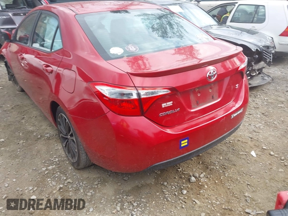 2014 Toyota Corolla L with VIN 2T1BURHE2EC183772, listed as a IAAI auction lot 41795519 with 115,146 mi miles and . Bid and sale history available at DreamBid. Image 3.
