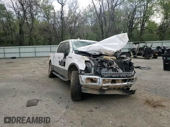 2018 Ford F-150 XL with VIN 1FTEW1EG1JFE56331, listed as a Copart auction lot 50184205 with 152,420 mi miles and Salvage Title. Bid and sale history available at carsss.com. Image 11.