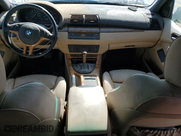 2002 BMW X5 4.4i with VIN 5UXFB33512LH33903, listed as a Copart auction lot 78229434 with 0 mi miles and Salvage Title. Bid and sale history available at carsss.com. Image 8.