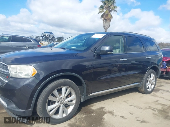 2013 Dodge Durango Crew with VIN 1C4SDJDT6DC674391, listed as a IAAI auction lot 41731991 with 119,235 mi miles. Bid and sale history available at carsss.com. Image 15.