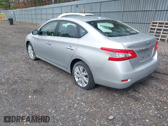 2014 Nissan Sentra SV with VIN 3N1AB7AP8EY260181, listed as a IAAI auction lot 41897517 with 174,384 mi miles and . Bid and sale history available at DreamBid. Image 3.