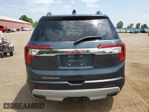 2020 GMC Acadia SLE with VIN 1GKKNKLS3LZ201785, listed as a Copart auction lot 60229145 with 48,386 mi miles and Clean title. Bid and sale history available at DreamBid. Image 6.