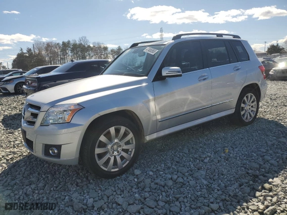 2012 Mercedes-Benz GLK-Class GLK 350 with VIN WDCGG8HBXCF720724, listed as a Copart auction lot 47495565 with 150,106 mi miles and Salvage Title. Bid and sale history available at carsss.com. Image 1.