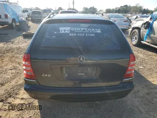 2005 Mercedes-Benz C 240 z VIN WDBRH61J55F630478, wystawiony jako Copart lot #74171434 z przebiegiem 195 858 mil mil oraz Szkoda całkowita • Salvage title. Historia ofert i sprzedaży dostępna na DreamBid. Obrazek 6.