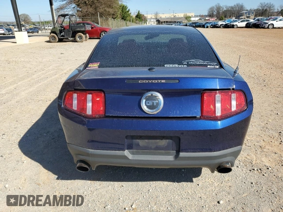 2012 Ford Mustang GT Premium with VIN 1ZVBP8CF6C5288565, listed as a Copart auction lot 48349235 with 157,347 mi miles and Salvage Title. Bid and sale history available at DreamBid. Image 6.