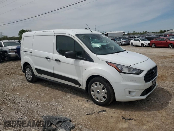 2022 Ford Transit Connect XLT with VIN NM0LS7T21N1521496, listed as a Copart auction lot 52354685 with 202,000 mi miles and Clean title. Bid and sale history available at DreamBid. Image 4.