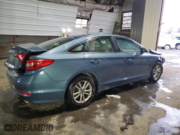 2015 Hyundai Sonata 2.4L SE with VIN 5NPE24AF6FH203674, listed as a Copart auction lot 81579804 with 125,576 mi miles and Non Repairable. Bid and sale history available at carsss.com. Image 3.