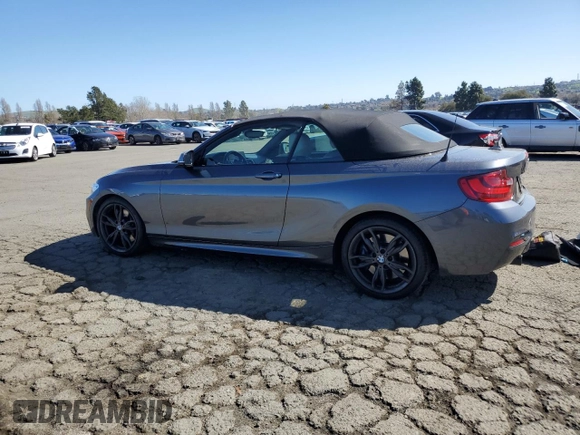 2016 BMW 2 Series M235i with VIN WBA1M1C58GV394704, listed as a Copart auction lot 46926065 with 69,352 mi miles and Salvage Title. Bid and sale history available at carsss.com. Image 2.