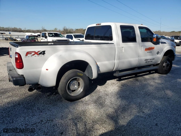 2015 Ford Super Duty F-350 DRW Lariat with VIN 1FT8W3DTXFEB91641, listed as a Copart auction lot 48555225 with 109,423 mi miles and Clean Title. Bid and sale history available at carsss.com. Image 3.