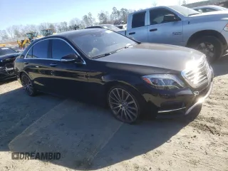 2015 Mercedes-Benz S-Class S 550 with VIN WDDUG8CB8FA186291, listed as a Copart auction lot 46412795 with 77,793 mi miles and Clean Title. Bid and sale history available at carsss.com. Image 4.