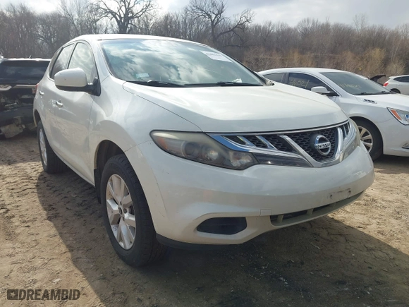 2014 Nissan Murano S with VIN JN8AZ1MWXEW518852, listed as a IAAI auction lot 41885440 with 191,317 mi miles. Bid and sale history available at carsss.com. Image 1.