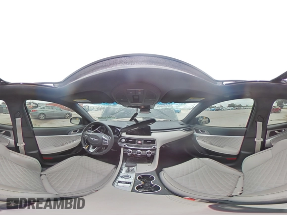 2023 Genesis G70 3.3T with VIN KMTG54TE9PU123542, listed as a Copart auction lot 78830254 with 23,782 mi miles and Salvage Title. Bid and sale history available at DreamBid. Image 13.