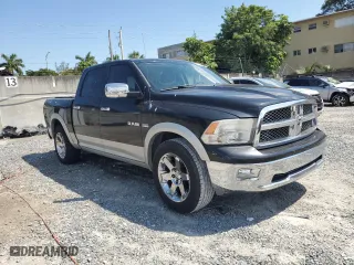 2009 Dodge Ram 1500 Laramie with VIN 1D3HB13T49J521861, listed as a Copart auction lot 50819025 with 201,358 mi miles and Non Repairable. Bid and sale history available at carsss.com. Image 4.