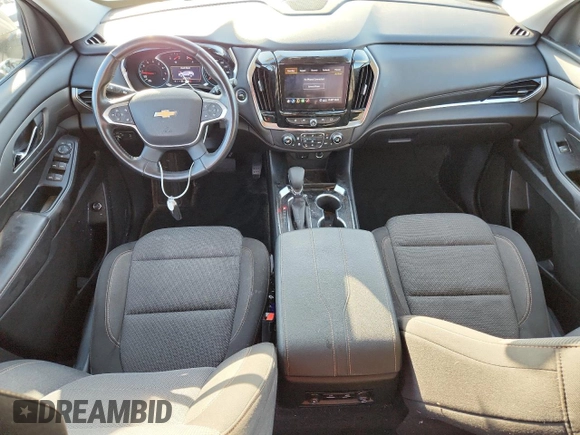 2021 Chevrolet Traverse LT Cloth with VIN 1GNERGKW5MJ238374, listed as a Copart auction lot 61079405 with 61,685 mi miles and Salvage title. Bid and sale history available at DreamBid. Image 8.