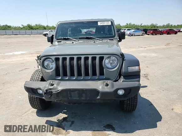 2021 Jeep Wrangler Unlimited Sport S z VIN 1C4HJXDN7MW527762, wystawiony jako Copart lot #54991125 z przebiegiem 83 382 mil mil oraz Szkoda całkowita • Salvage title. Historia ofert i sprzedaży dostępna na DreamBid. Obrazek 15.
