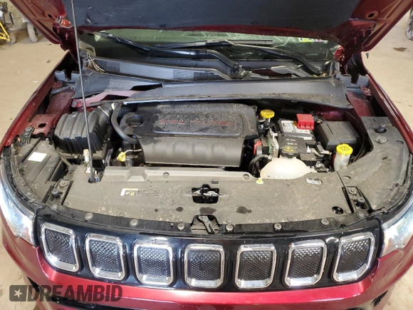 2022 Jeep Compass High Altitude with VIN 3C4NJDCB1NT226128, listed as a Copart auction lot 53938255 with 11,232 mi miles and Salvage Title. Bid and sale history available at DreamBid. Image 12.