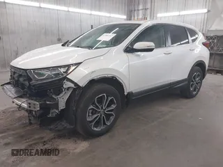 2022 Honda CR-V EX with VIN 7FARW2H54NE050320, listed as a IAAI auction lot 41884347 with 20,505 mi miles and . Bid and sale history available at DreamBid. Image 2.