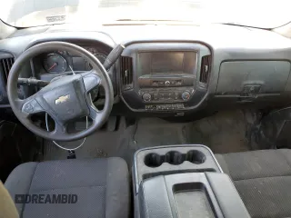 2017 Chevrolet Silverado 3500HD Work Truck with VIN 1GB4KYCY9HF198070, listed as a Copart auction lot 77012994 with 110,332 mi miles and Salvage Title. Bid and sale history available at carsss.com. Image 8.