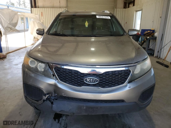 2011 Kia Sorento LX with VIN 5XYKT4A25BG072445, listed as a Copart auction lot 48501675 with 192,517 mi miles and Salvage Title. Bid and sale history available at carsss.com. Image 5.