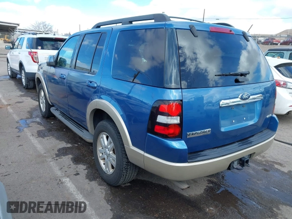 2009 Ford Explorer Eddie Bauer with VIN 1FMEU74849UA03276, listed as a IAAI auction lot 41388357 with 186,579 mi miles and . Bid and sale history available at DreamBid. Image 3.