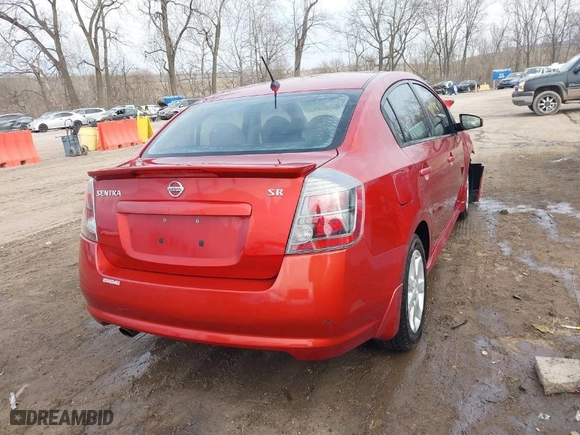 2011 Nissan Sentra 2.0 SR with VIN 3N1AB6APXBL618688, listed as a IAAI auction lot 41704098 with 137,305 mi miles. Bid and sale history available at carsss.com. Image 4.