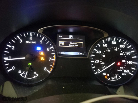 2016 Nissan Altima 2.5 SR with VIN 1N4AL3AP0GC187148, listed as a Copart auction lot 47050365 with 114,913 mi miles and Non Repairable. Bid and sale history available at carsss.com. Image 9.