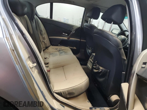 2005 BMW 5 Series 530i with VIN WBANA73565CR58629, listed as a Copart auction lot 75048804 with Not Provided miles and Non Repairable. Bid and sale history available at DreamBid. Image 10.