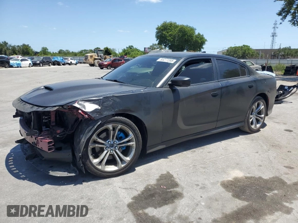2021 Dodge Charger R/T z VIN 2C3CDXCT3MH575358, wystawiony jako Copart lot #55277395 z przebiegiem 30 066 mil mil oraz Nie do naprawy • Non repairable. Historia ofert i sprzedaży dostępna na DreamBid. Obrazek 1.