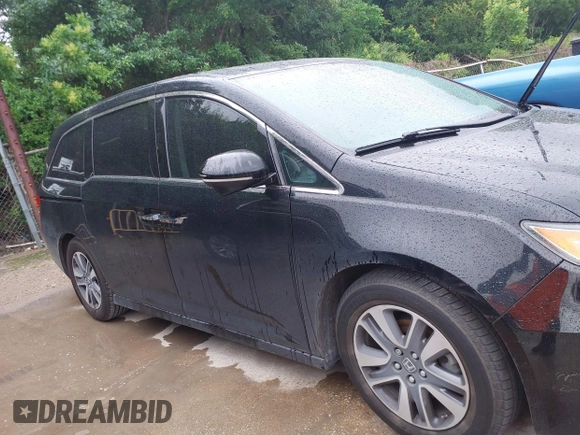 2016 Honda Odyssey Touring Elite with VIN 5FNRL5H93GB056038, listed as a IAAI auction lot 42185405 with Not Provided miles. Bid and sale history available at carsss.com. Image 13.