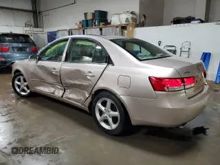 2006 Hyundai Sonata GLS with VIN 5NPEU46F36H108976, listed as a Copart auction lot 51104495 with 166,488 mi miles and Salvage Title. Bid and sale history available at DreamBid. Image 2.