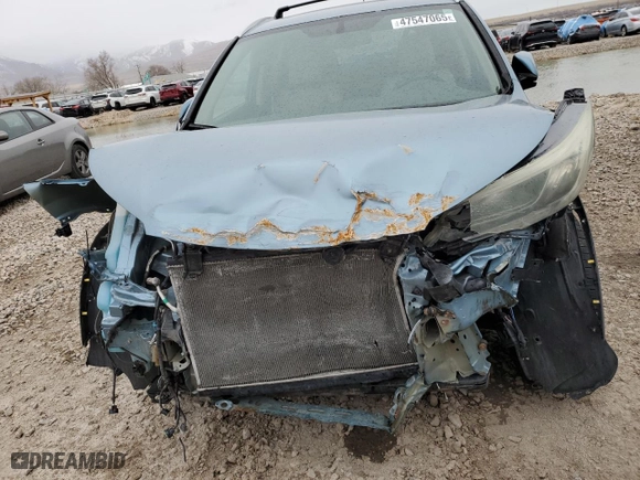 2015 Honda CR-V EX-L with VIN 2HKRM4H72FH705625, listed as a Copart auction lot 47547065 with 95,547 mi miles and Salvage Title. Bid and sale history available at carsss.com. Image 5.