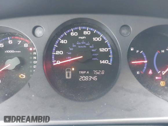 2005 Acura MDX Touring with VIN 2HNYD18935H555408, listed as a IAAI auction lot 41782216 with 208,346 mi miles. Bid and sale history available at carsss.com. Image 7.