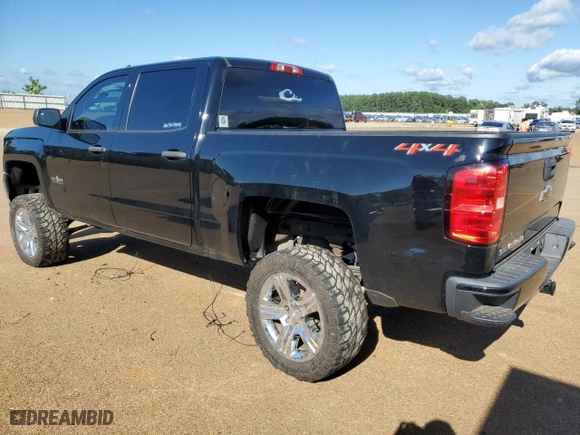 2018 Chevrolet Silverado 1500 Custom with VIN 3GCUKPEC6JG251612, listed as a Copart auction lot 67787624 with 95,613 mi miles and Salvage Title. Bid and sale history available at carsss.com. Image 2.