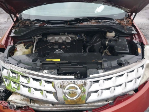 2006 Nissan Murano SL with VIN JN8AZ08W56W532907, listed as a IAAI auction lot 41441102 with 155,320 mi miles. Bid and sale history available at carsss.com. Image 10.