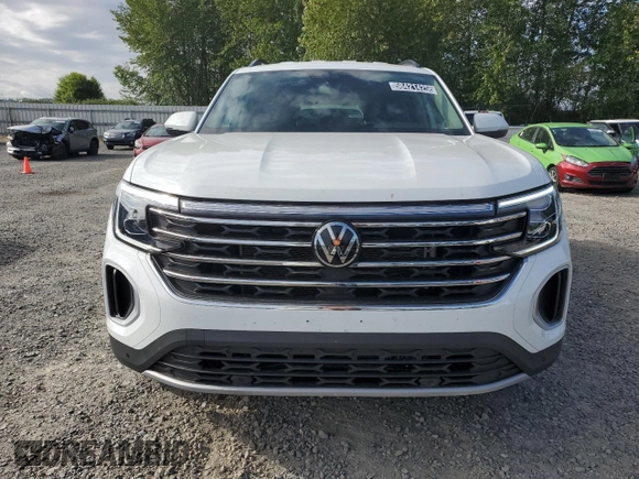 2025 Volkswagen Atlas SE with VIN 1V2WR2CA0SC505701, listed as a Copart auction lot 58421425 with 16,211 mi miles and Clean title. Bid and sale history available at DreamBid. Image 5.