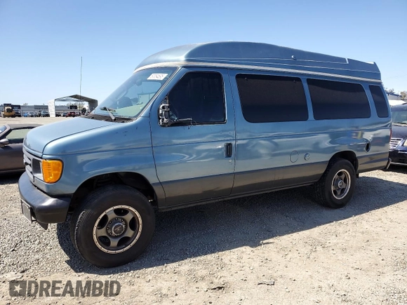 2007 Ford Econoline Cargo Recreational with VIN 1FTSS34LX7DA63862, listed as a Copart auction lot 50084695 with 151,636 mi miles and Clean Title. Bid and sale history available at carsss.com. Image 1.