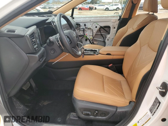 2024 Lexus NX with VIN JTJHKCEZXR2025895, listed as a Copart auction lot 46928025 with 9,707 mi miles and Salvage Title. Bid and sale history available at carsss.com. Image 7.