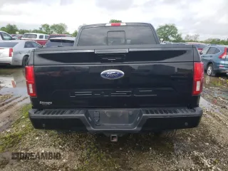 2018 Ford F-150 XL with VIN 1FTFW1E17JFD68061, listed as a Copart auction lot 53509535 with 189,189 mi miles and Salvage title. Bid and sale history available at DreamBid. Image 6.