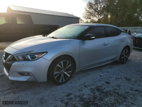 2018 Nissan Maxima SL with VIN 1N4AA6AP2JC367519, listed as a Copart auction lot 50419915 with 118,216 mi miles and Clean Title. Bid and sale history available at carsss.com. Image 1.
