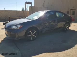 2019 Subaru Impreza Premium with VIN 4S3GKAC69K3618840, listed as a Copart auction lot 87620555 with 78,256 mi miles and Salvage Title. Bid and sale history available at carsss.com. Image 1.