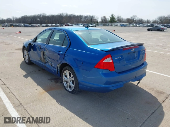 2012 Ford Fusion SE with VIN 3FAHP0HA9CR101477, listed as a IAAI auction lot 41909569 with 111,599 mi miles and . Bid and sale history available at carsss.com. Image 3.