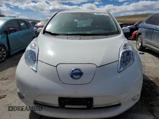 2015 Nissan LEAF SV with VIN 1N4AZ0CP2FC306391, listed as a Copart auction lot 45011273 with 56,669 mi miles. Bid and sale history available at carsss.com. Image 5.