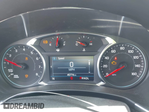 2024 Chevrolet Equinox LT with VIN 3GNAXUEG3RL228692, listed as a IAAI auction lot 42233704 with 45,774 mi miles and . Bid and sale history available at DreamBid. Image 7.